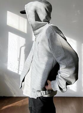 NOSD by BUllSHITLAB 24FW 基础系列抗皱挺阔380g空气层拉链卫衣