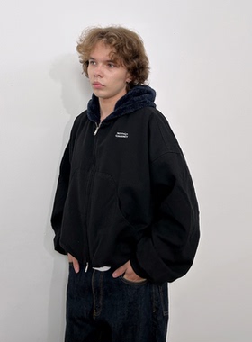 NOSD (by BUllSHITLAB) 25FW 基础系列 保暖摇粒绒双面穿马丁夹克