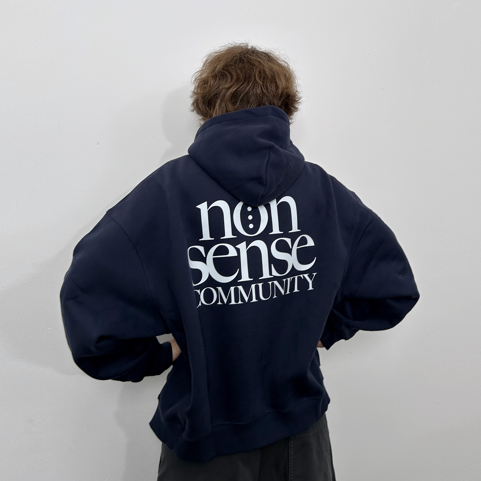 NOSD (by BUllSHITLAB) 25FW 基础系列 Boxy加绒拉链廓形宽版卫衣