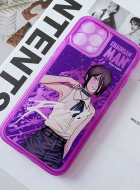 SMTM适用苹果13promax11动漫二次元iphone12蕾塞周边电锯人手机壳15promax保护套