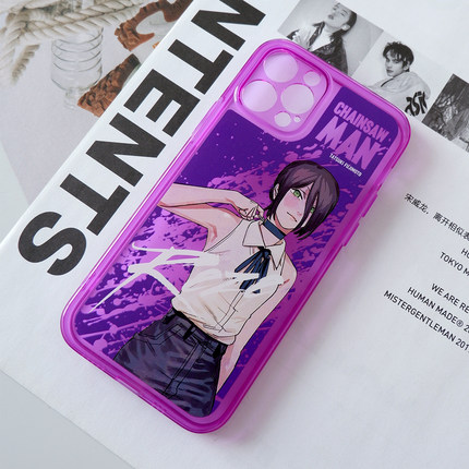 SMTM适用苹果13promax11动漫二次元iphone12蕾塞周边电锯人手机壳15promax保护套