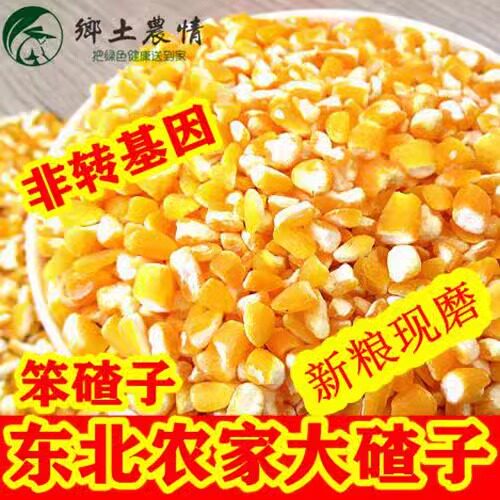 2025新米东北笨碴子黑龙江玉米大碴子火苞碴子五谷杂粮粗粮500克 - 实物图