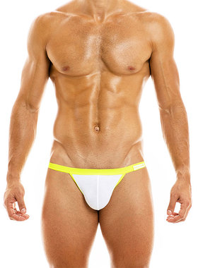 ModusVivendi男士三角内裤性感低腰窄边透薄U凸囊袋高叉运动04014