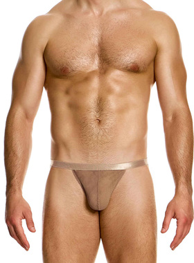 Modus Vivendi 性感男士丁字裤网眼透视立体U凸低腰透气囊袋05412