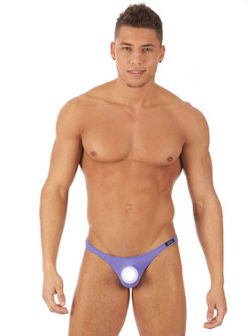 GREGG HOMME 性感男士三角内裤轻薄高弹低腰立体激凸囊袋 87403