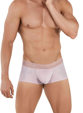 CleverModa 性感男士平角内裤运动网眼U凸囊袋高弹透气健身 1027
