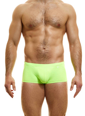 Modus Vivendi 简约男士平角内裤四角裤螺纹棉性感舒适弹力 04022