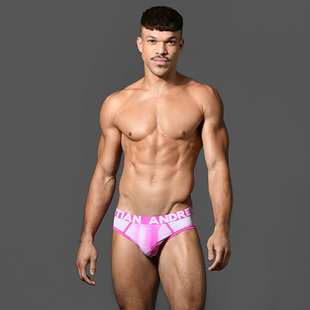 ANDREW CHRISTIAN 男士三角内裤性感印花轻薄透气高弹舒适 93538