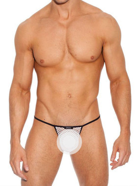 GREGG HOMME 性感男士丁字裤镂空透视大网眼迷你低腰U凸 110214