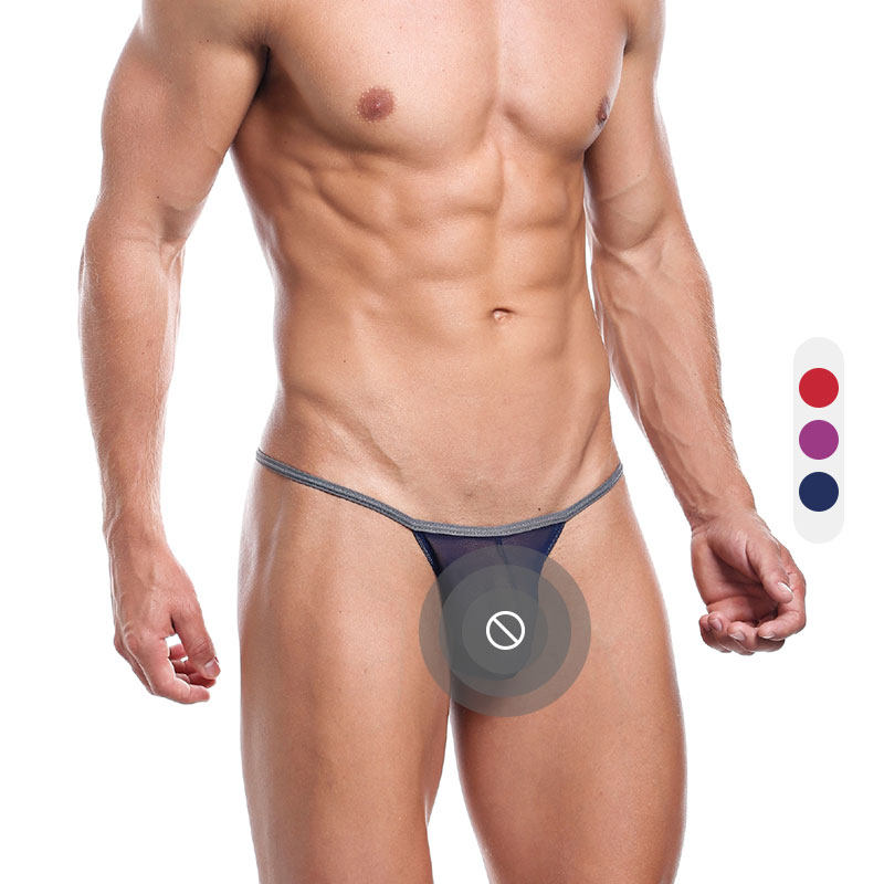 intymen纱网男士三角内裤性感