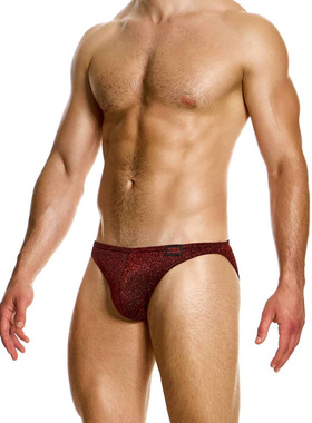 Modus Vivendi 性感闪亮男士三角内裤高弹派对U凸囊袋低腰 26314