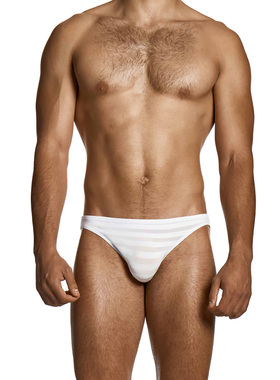 Modus Vivendi 性感男士三角内裤条纹微透视高弹透气贴身 29412