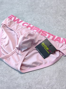 ANDREW CHRISTIAN 性感分仓U凸囊袋男士三角内裤棉透气运动 93727
