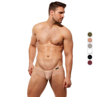 轻薄透气低腰立体激凸囊袋 GREGG 平角内裤 性感男士 87405 HOMME