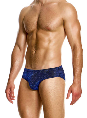 Modus Vivendi 男士三角内裤性感高弹透气闪亮U凸囊袋低腰 26315
