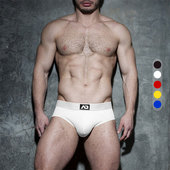 ADDICTED男士 性感高弹透气贴身立体U凸运动低腰简约ADF95 三角内裤