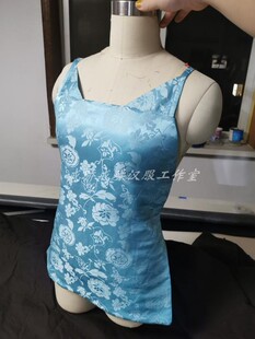 凤来栖汉服来料定制汉服内衣黄昇肚兜宋抹吊带抹胸主腰