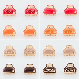 ALEXANDRE DE PARIS巴黎亚历山大1.8cm迷你旺多姆抓夹精致刘海夹