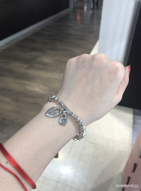 西班牙正个性纯手工女爱心手链