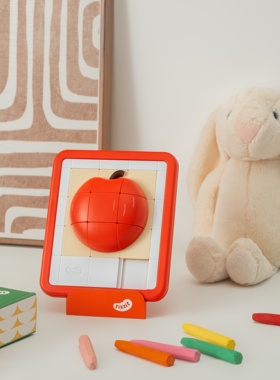 Fizzit「苹果」立体华容道滑动拼图儿童玩具原创生日礼物伴手礼