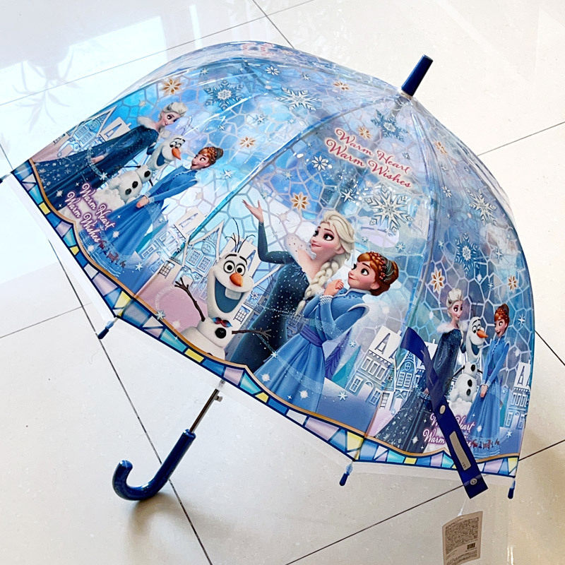 日本冰雪奇缘雨伞可爱直柄透明雨伞小学成人女生爱莎幼儿园马里奥,婴童用品,儿童雨伞/防晒伞,淘宝优惠券,粉丝福利购,淘宝优惠卷