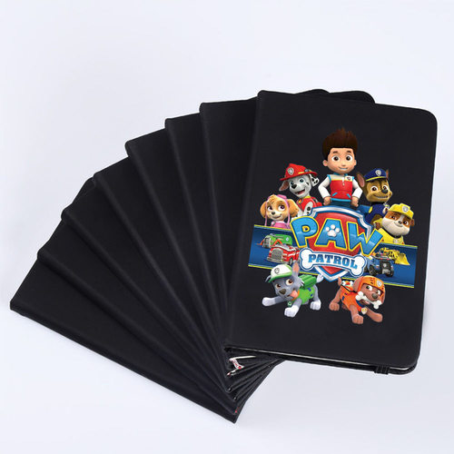 PAW PATROL汪汪队立大功黑色笔记本可爱卡通学生练习本