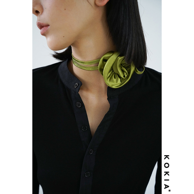 KOKIA立体花朵多用途复古配饰