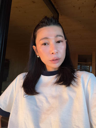 sasa同款Sleeper简约撞色白色T恤纪掌柜直邮