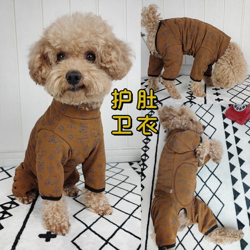 秋装新款熊包高领绝育狗狗衣服
