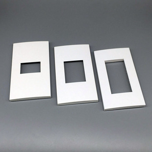 120型一位二位三位空白面板开关网络多媒体面板组合128型模块暗装