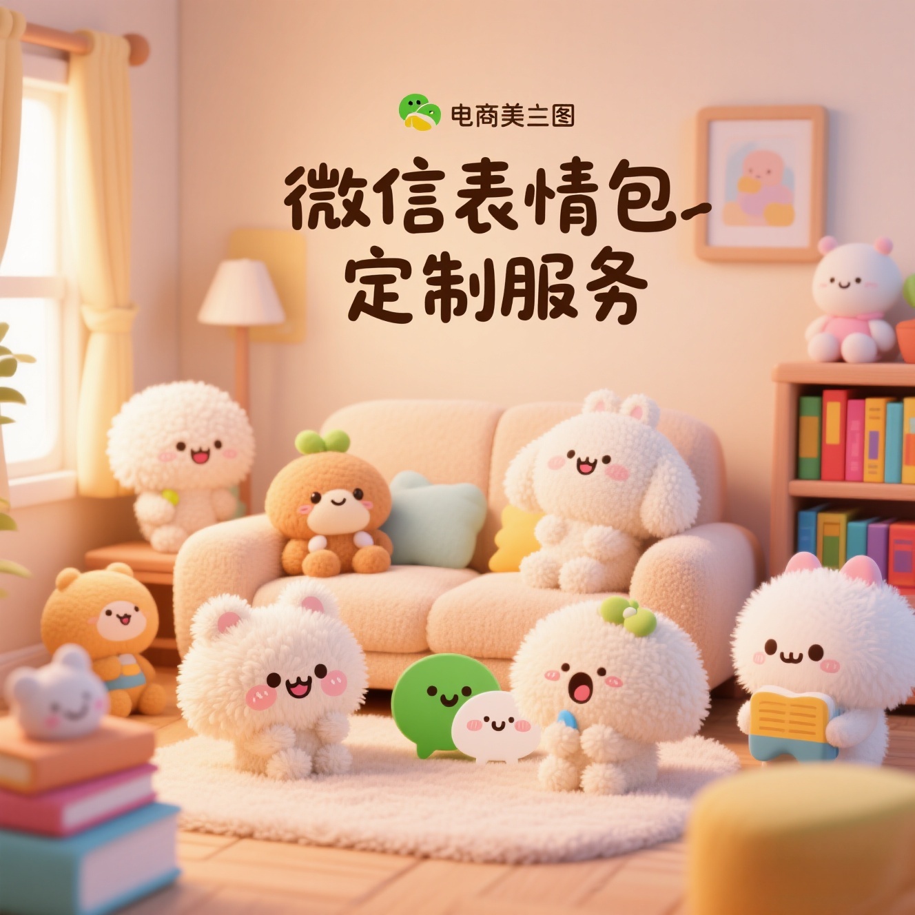 微信动态表情包ip形象定制设计