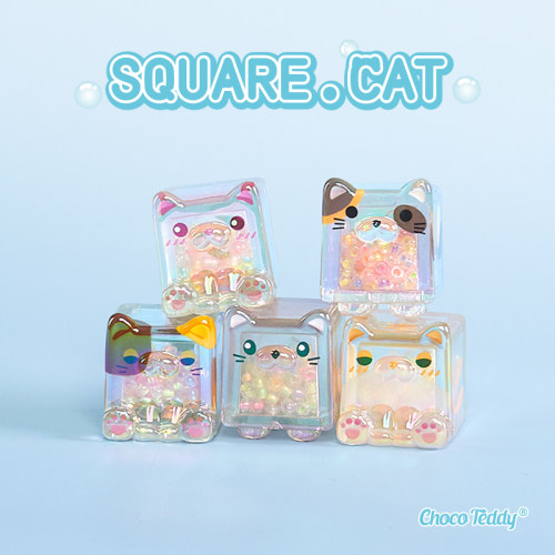 方块叠叠猫冰爽盲袋2二代盲盒