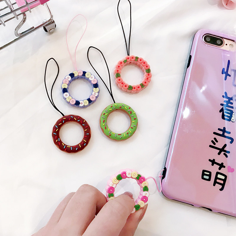originality doughnut mobile phone Lanyard Ring Pendant silica gel key Jewelry chain Fall Applein the 3C Digital Accessories, Cell Phone Accessories , Phone Accessories , Mobile phone pendant/Mobile phone chain  category - from Buy2taobao.com to provide professional Taobao agent buy service