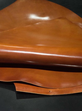 s家皮革 Horween Shell Cordovan  美国霍尔文马臀皮 杏仁色