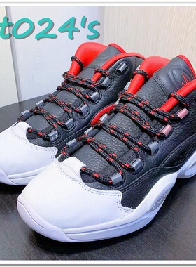 【et024】锐步Question Mid艾弗森 哈登联名男女经典篮球鞋FZ1365