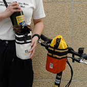 Tsanggoods自行车包水壶包前梁挂包多功能斜挎包男女小布车头包