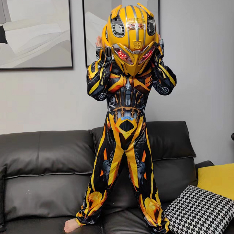 大黄蜂衣服儿童少年套装
