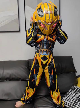 大黄蜂衣服儿童少年套装