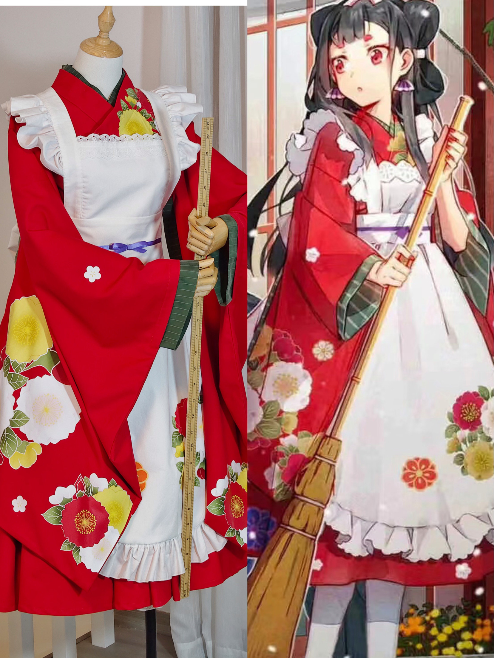 【张太太手作】阴阳师花鸟卷春日Cosplay女装/