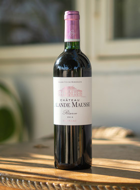 原瓶进口法国波尔多弗龙萨克AOC美乐赤霞珠干红葡萄酒Fronsac2014