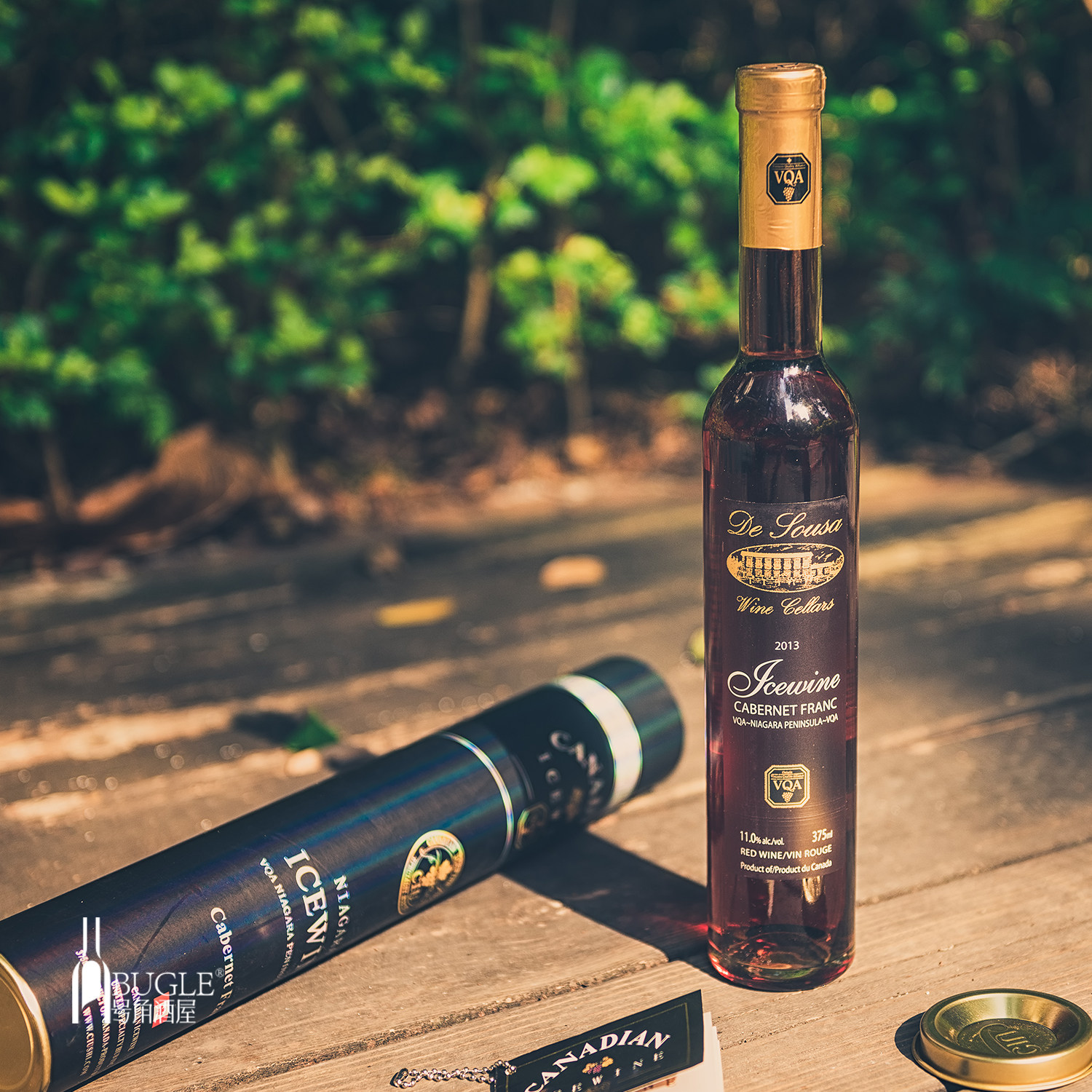 原瓶加拿大进口VQA级德索萨品丽珠红冰酒2013原产地热销icewine