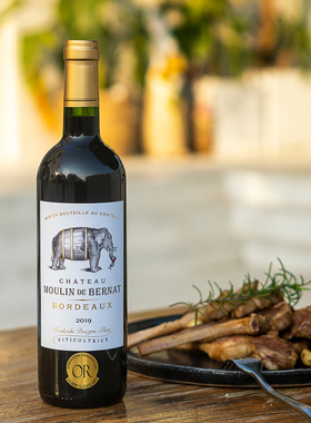 荣誉拿到手软！自主原瓶进口90%梅洛14度法国波尔多AOC红酒葡萄酒