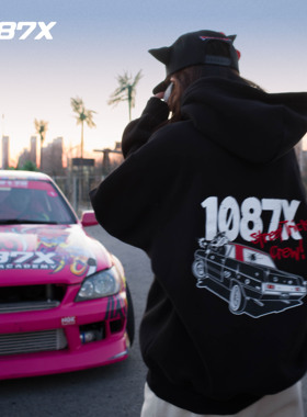 1087X溜溜哥同款秋冬新款STC重磅毛巾绣抓绒美式休闲宽松男女卫衣