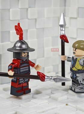 迪库水浒传宋江林冲宋兵梁兵积木