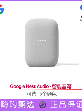 Google Nest Audio 语音助手AI智能音箱智能家居控制