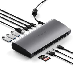 Satechi Thunderbolt 4 Dock 11合1拓展坞兼容苹果M1 2macbook电