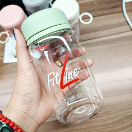 定制的FitLine小水杯随手杯/德国PM营养素果汁杯便携安全食品级PC