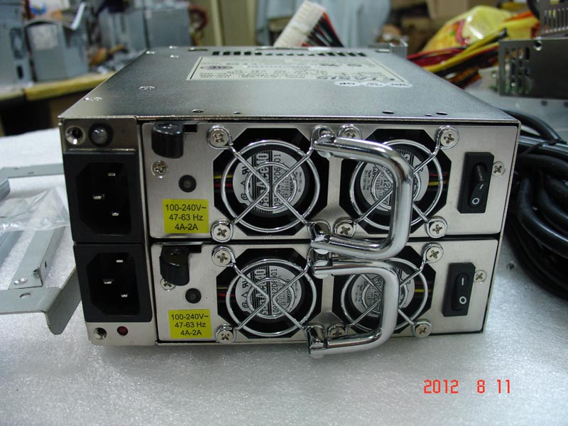 原包装亿泰兴4U/PS2冗余电源Redundant服务器用460W&times;2 EFRP-2462