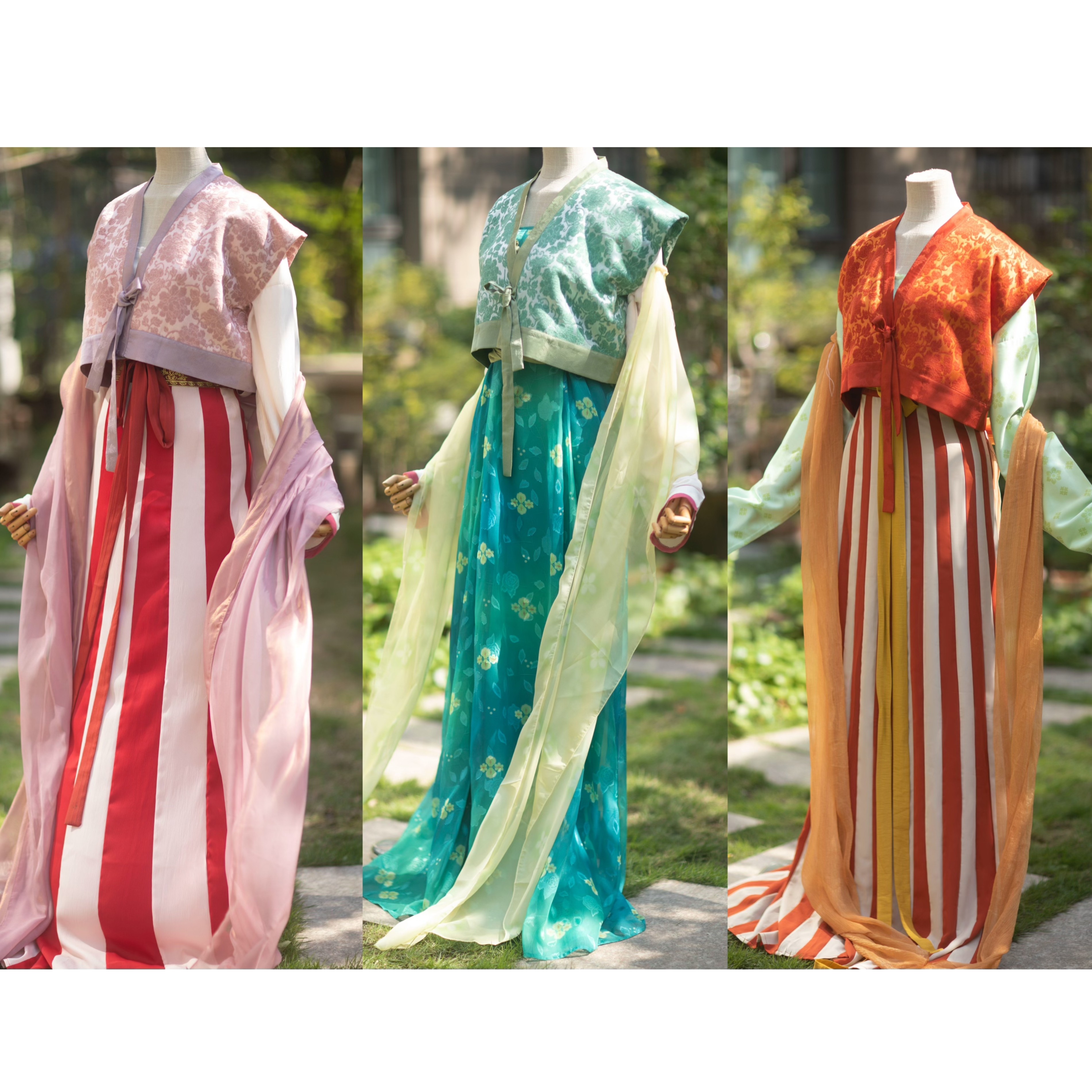 青泠谷原创汉服仿漳缎三色背子汉服上衣女,女装/女士精品,汉服套装,淘宝优惠券,粉丝福利购,淘宝优惠卷