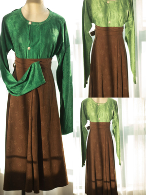 青泠谷针织圆领衫子微瑕处理